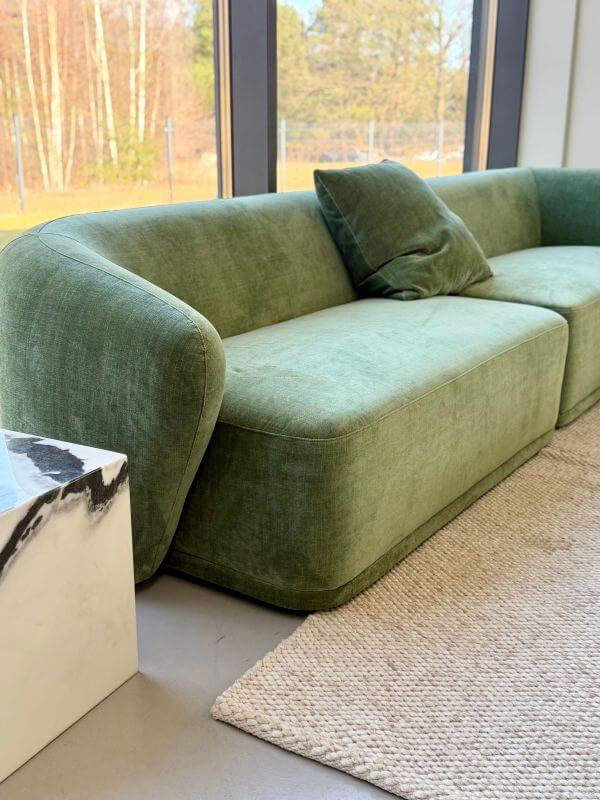 5-CZĘŚCIOWA MODUŁOWA SOFA AMARONE LUX – ZIELONA